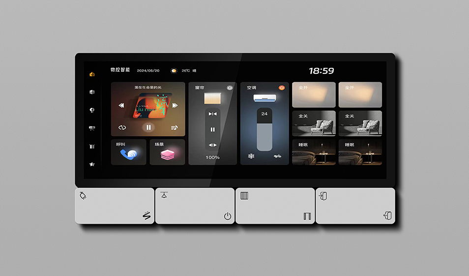 南爾智能F5多功能面板發(fā)布，重新定義未來(lái)智慧生活